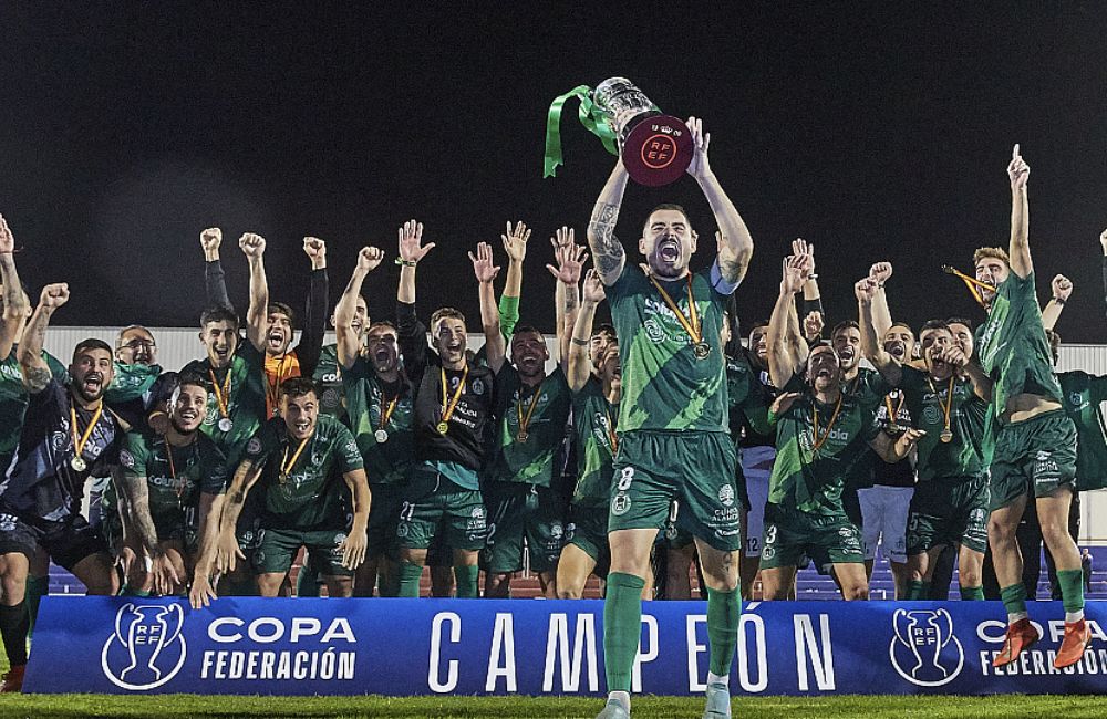 O Arenteiro levantou a Copa Federación en novembro de 2022