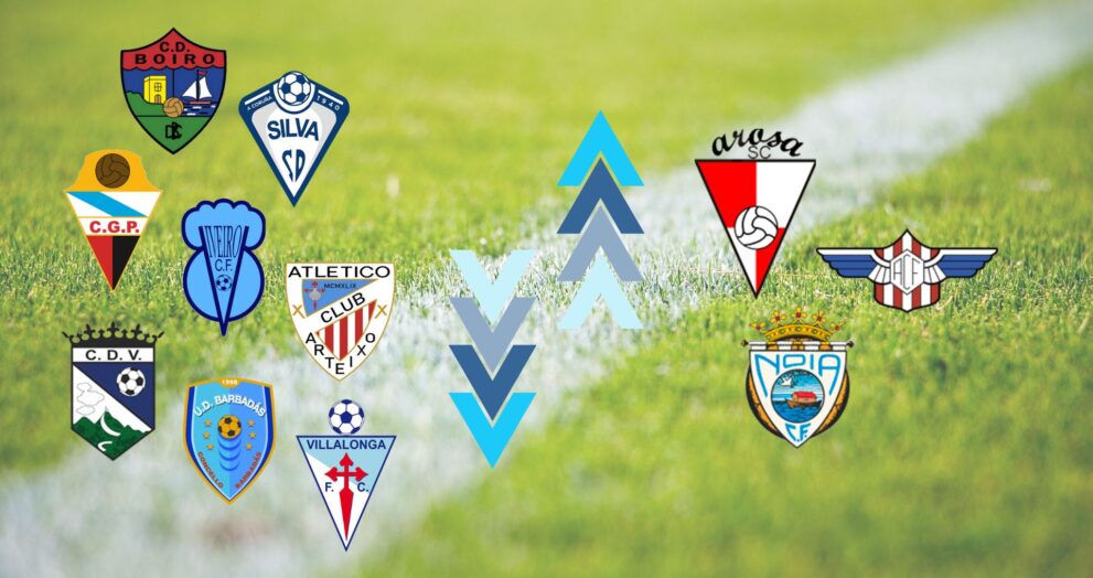 Así está a Terceira RFEF a falta de dúas xornadas. FUTBOLINGALICIA